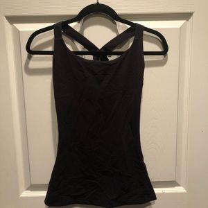SPANX Tops - Spanx Strappy Go Lucky Racerback Black Tank SPANX Tops - Spanx Strappy Go Lucky Racerback Black Tank